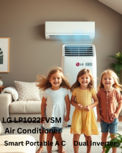 Looking for a powerful and efficient portable AC? The LG LP1022FVSM offers 10,000 BTU cooling, dual inverter technology, smart features, and quiet operation. Read our comprehensive review to see if it's the right choice for your home. Dual Inverter Smart Portable Air Conditioner